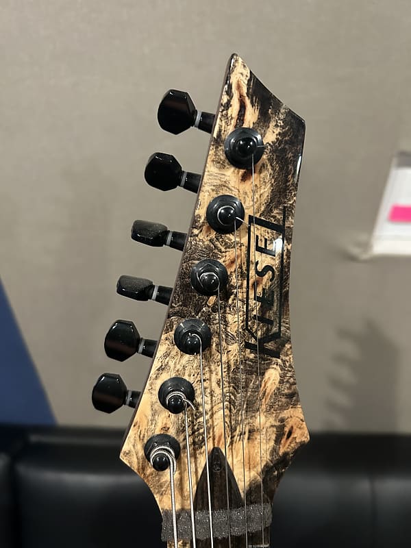 Kiesel Aries 6 string - Solid Buckeye Burl!