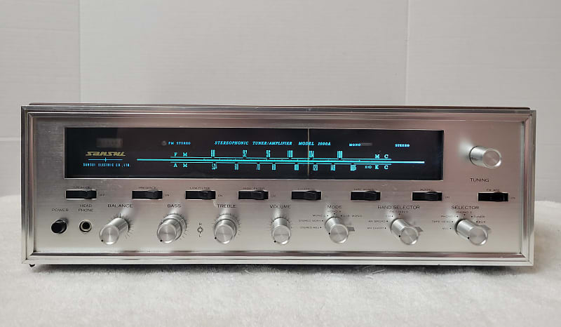 Sansui 1000a Tube Am Fm Stereo Receiver 