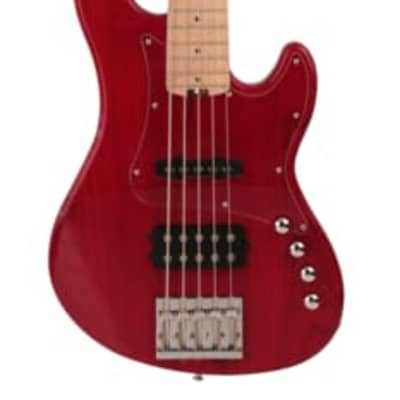 Yamaha BB415 5 String Bass Guitar in Wine Red | Reverb UK