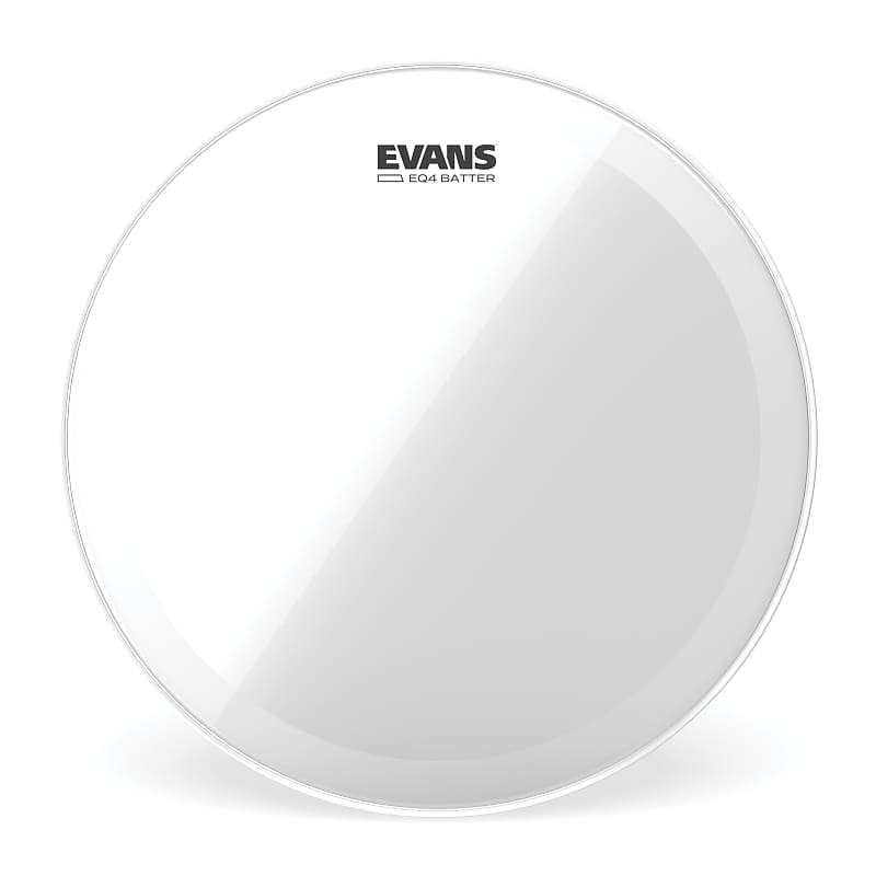 Evans EQ4 Clear Bass Drum Head, 24 Inch image 1