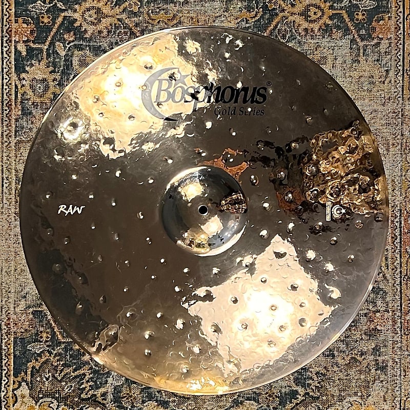 Deep Hammered Complex Bosphorus RAW GOLD Ride 22” 2250 g MINT