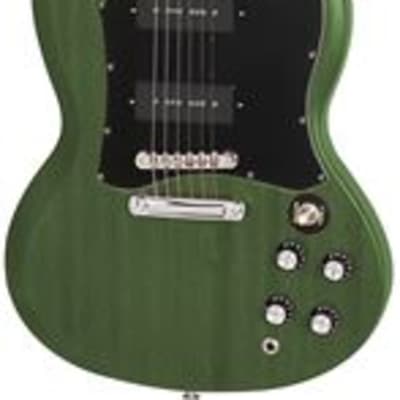 Epiphone SG Classic Worn P90s Inverness Green image 1