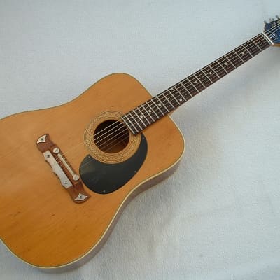 Klira Jumbo Vintage Guitar Germany 1968 Natur Acoustic Guitar Akustische Gitarre for sale