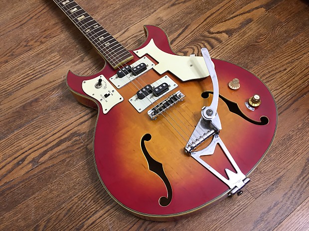 Norma hollow deals body electric guitar