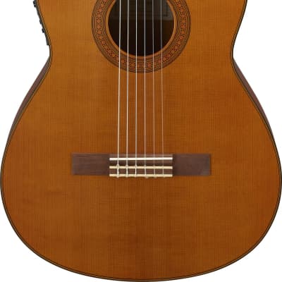 Yamaha CGX122MC Classical Acoustic-electric Guitar - Natural image 1