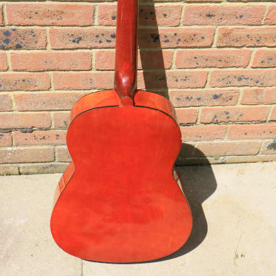 VINTAGE ACOUSTIC CLASSICAL GUITAR ‘AUDITION’ FULLY REFURBISHED AND SET-UP image 2