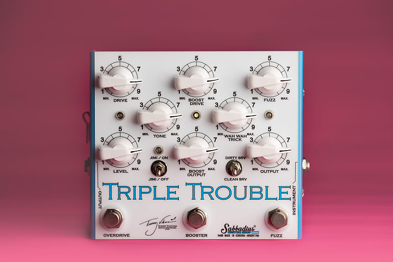 Sabbadius Triple Trouble Tommy Katona 2020 Signature Pedal