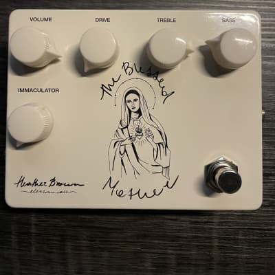 Heather Brown Electronicals The Blessed Mother: Light Gain Transparent Overdrive / Boost 2010s - White for sale