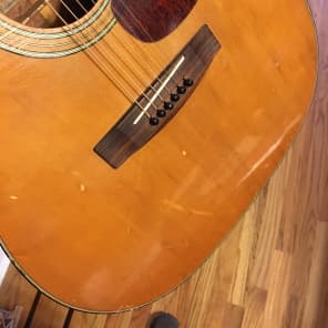 Yamaha FG-200 70s with hard case | Reverb
