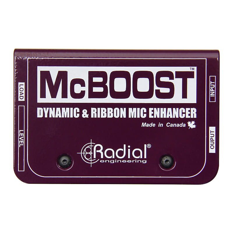 Radial Engineering McBoost Dynamic and Ribbon Mic Enhancer