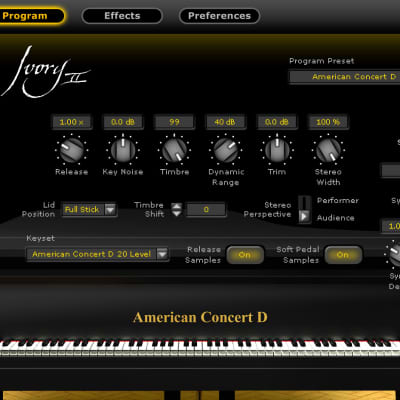 New Synthogy Ivory II American Concert D Software (Download/Activation Card) image 3
