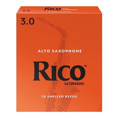 Rico Alto Saxophone Reeds - 3.5 / Box of 10 image 1