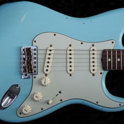 Fender Custom Shop Limited Edition 1961 Relic Stratocaster "Wildwood 10" 2015 Daphne Blue image 17