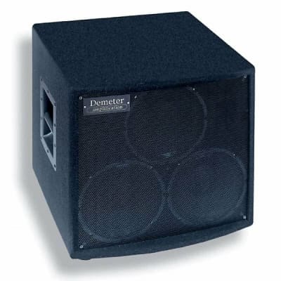 Demeter BSC-310 3 x 10" Bass Speaker Cabinet (w/ Coax High Frequency Driver) image 2
