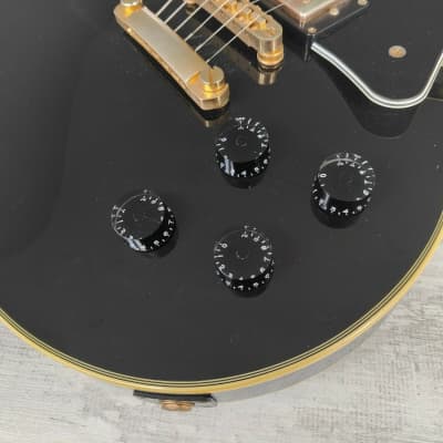 Blitz by Aria Pro II Les Paul Custom (Black) | Reverb