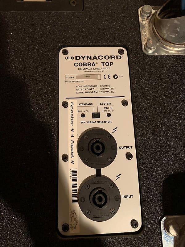 DYNACORD® COBRA-TOP Dynacord COBRA 4 - TOP - 3 Way Active ⋆ CUE Sale