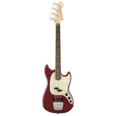 Fender American Performer Mustang Bass - Aubergine w/ Rosewood FB image 2