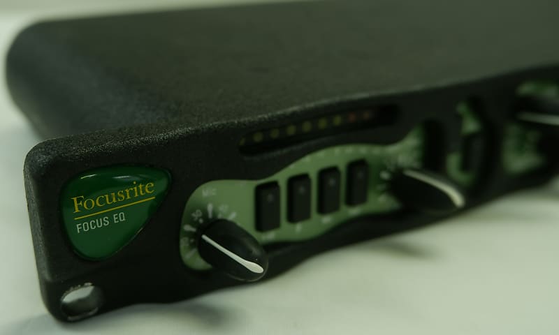 Focusrite Green EQ Parametric Equaliser 1990s - Black | Reverb Canada