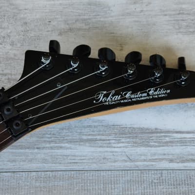 1987 Tokai Japan JSR605BB Dinky-Style HS Superstrat (Black