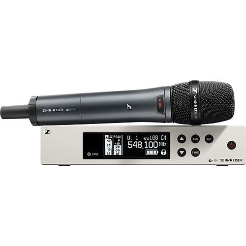 Sennheiser EW 100 G4-935-S Wireless Handheld Microphone System with MMD 935 Capsule (A1) image 1