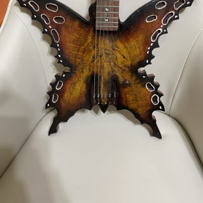 Collectible Custom Made Rick Kelly Butterfly Guitar image 2