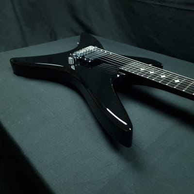 B.C. Rich Chuck Schuldiner Tribute Stealth 2008 Onyx Black Neck Through Dimarzio X2N Death Control Denied image 8