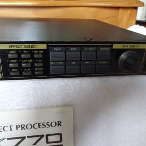 Yamaha Rare Vintage FX770 FX 770 Rackmount Guitar Processor