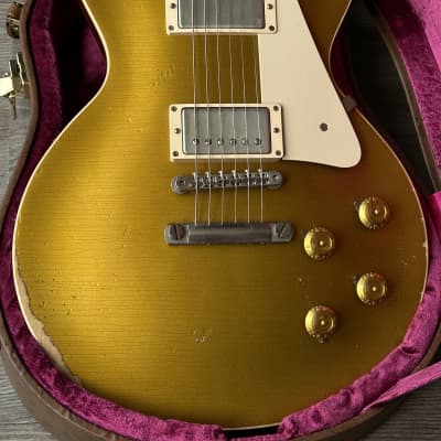 2013 Gibson Les Paul Standard 1957 Goldtop Heavy Aged Reissue Custom Shop for sale