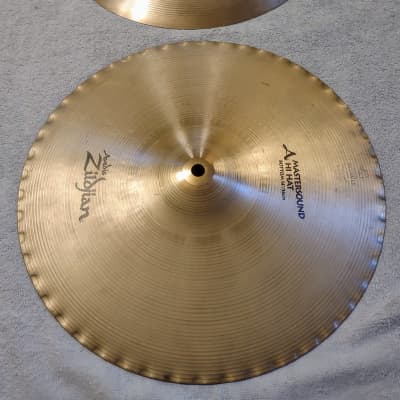 Zildjian A Series 14" Mastersound Hats - Hi-Hat Cymbals (Pair) image 7