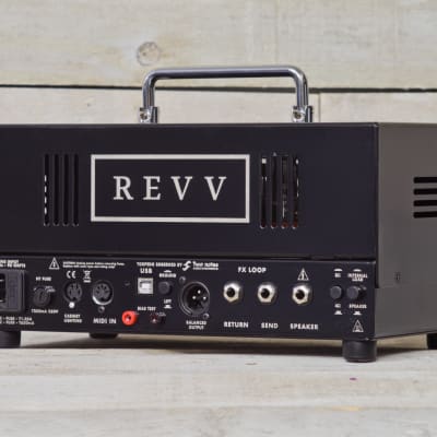 Revv D20 - Tube Head w/ Built-in Reactive Load & Virtual Cabinets image 2