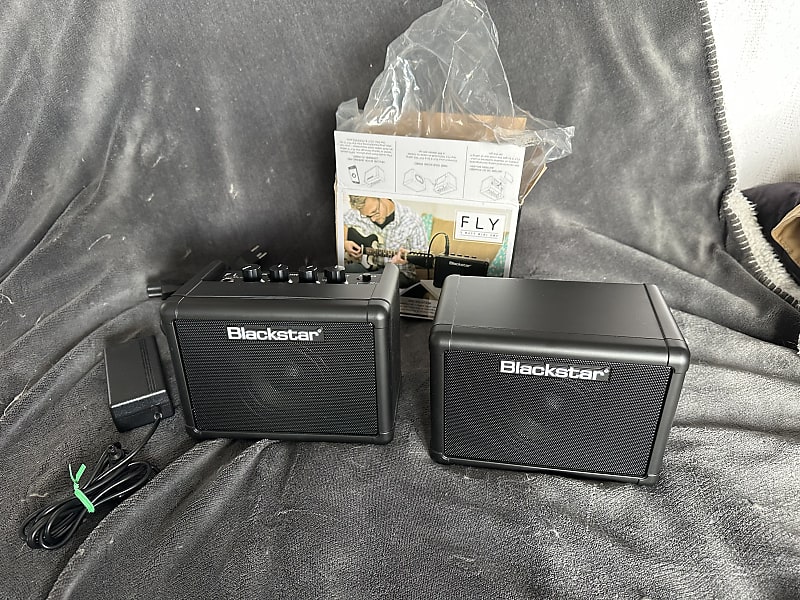 Blackstar FLY 3 and FLY 103 mini guitar combo amp and stereo Reverb