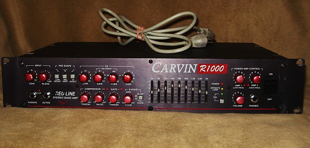 Carvin r1000 shop bass head