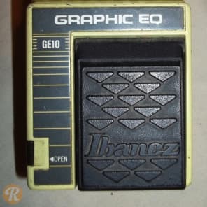 Ibanez GE10 グラフィックEQ ギターエフェクター Ibanez GE10 Graphic EQ - YouTube