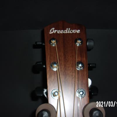 Breedlove Wildwood Concerto Satin CE AC/El Guitar Natural image 5