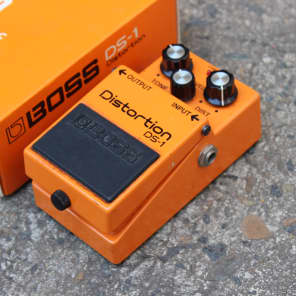 BOSS Distortion DS-1（1987年製／No.741400） Boss DS-1 Distortion 1982 Vintage Guitar Pedal Made in Japan