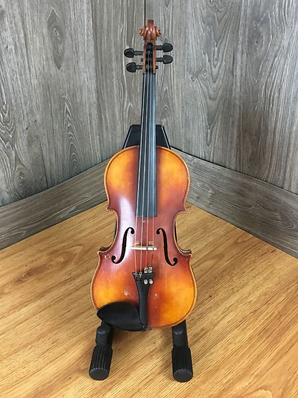 Karl Hofner 3/4 Violin Aged Natural Gloss w/ Hard Case & Bow image 1