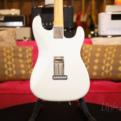K-Line Springfield S-Style Electric Guitar - Left Handed! - Olympic White Finish #030537! image 7