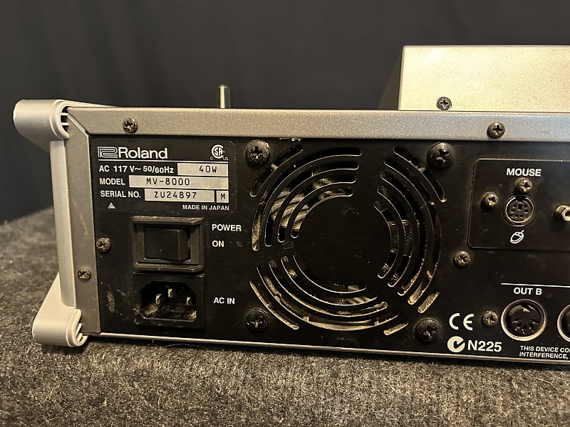 Roland MV-8000 Workstation w/ VGA Adapter and Power Cable