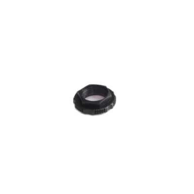 Roland - Juno-6 , HP-60  , HP-70 - Black plastic nut, for phone jack