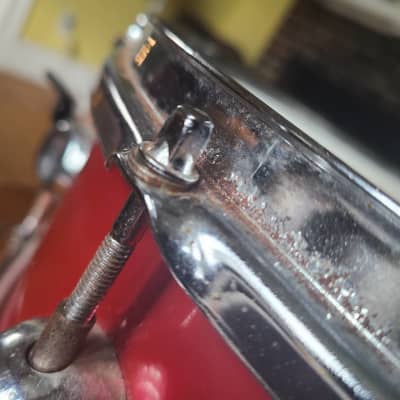 DW Pacific by Drum Workshop snare - Red image 8