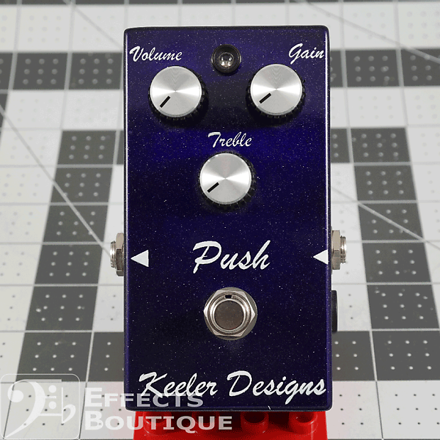 通販 激安 Keeler Designs Reverb | Overdrive Push ギター