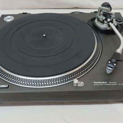 Technics SL-1210MK2 1210 Turntable w/ Dust Cover and Audio Technica AT-XP3 Cartridge image 5