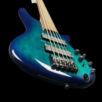 Ibanez SR375E Bass Guitar in Sapphire Blue image 7