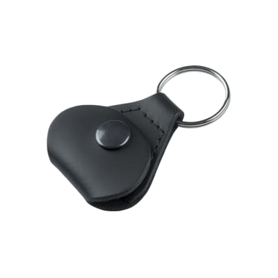 Gretsch Leather Pick Holder Keychain - Holds 2-5 Picks image 2