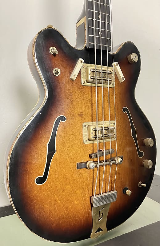 Gretsch 6072 Bass Long Scale Hollowbody Bass 1960s