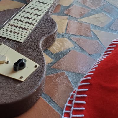 Mastertone Special 1940s lap steel guitar gibson Brown vintage antique Lace Sensor gold image 4