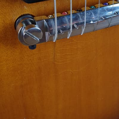 Maybach Lester Junior Single Cut 2-Tone Sunburst Aged 3,022 kg + NEW + incl. Case image 5