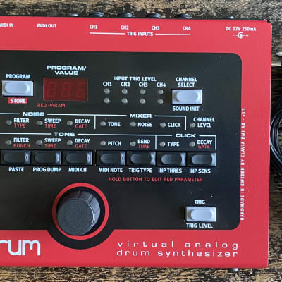 Nord Drum 4-Channel Virtual Analog Drum Synthesizer | Reverb