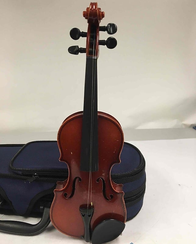 Suzuki No. 220 size 1/16 violin, Japan 1973, w/ case & bow