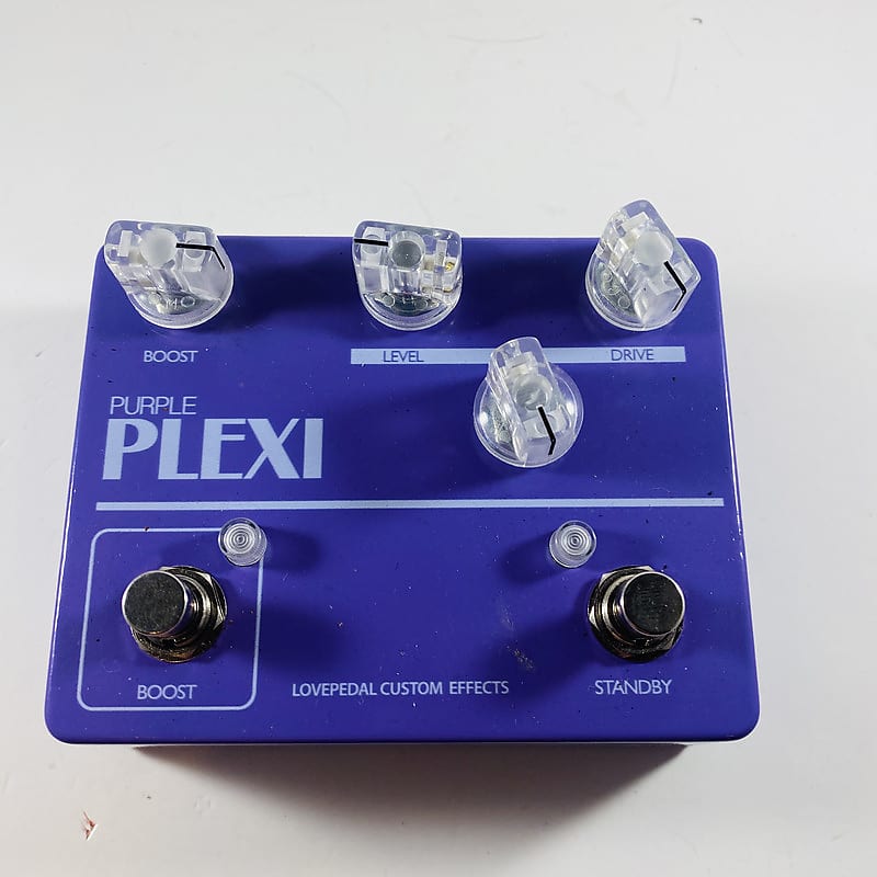 Lovepedal Purple Plexi w/ Boost*Sustainably Shipped* | Reverb